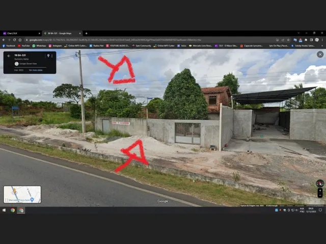 Imagem 2: Vendo Area Murada com Portão 7X33Mts. Area Residencial e Também para Comercio