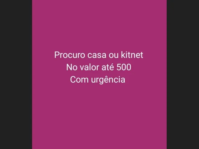 Imagem: Casa Ou Kitnet