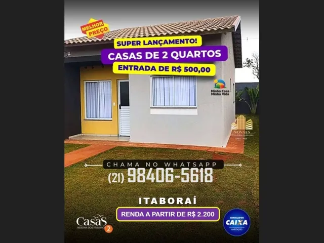 Imagem 1: Reserva dos Pássaros 2 - Caluge, Itaboraí-Rj