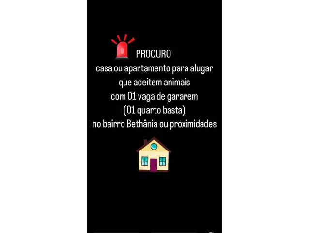 Imagem: Procuro Apartamento Ou Casa