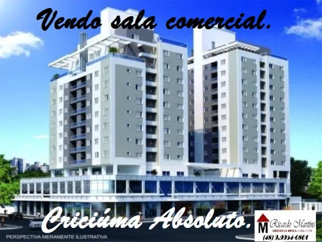 Imagem: Sala Comercial a Venda no Centro de Criciúm