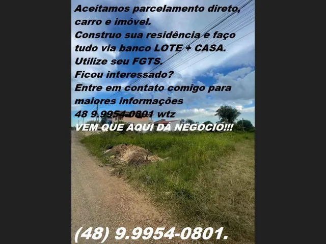 Imagem: Terreno a Venda em Forquilhinha santa Cruz