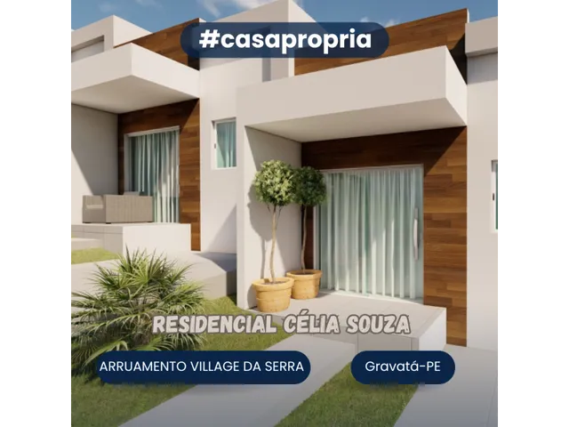 Imagem: A casa possui 2 Dormitórios, 1 Suíte, 2 Banheiros, 1 Vaga