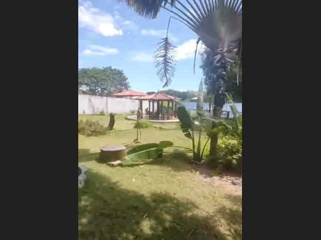 Imagem 6: Sítio com Pier na Lagoa do Banana. Casa Duplex. Piscina Deck e Churrasqueira