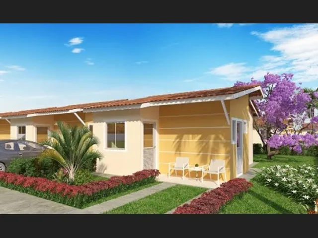 Imagem: A casa em condomínio possui 2 Dormitórios, 1 Banheiro, 2