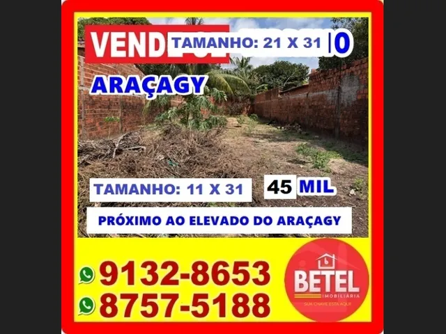 Imagem 5: Vendo Terreno Próximo Ao Elevado do Araçagy