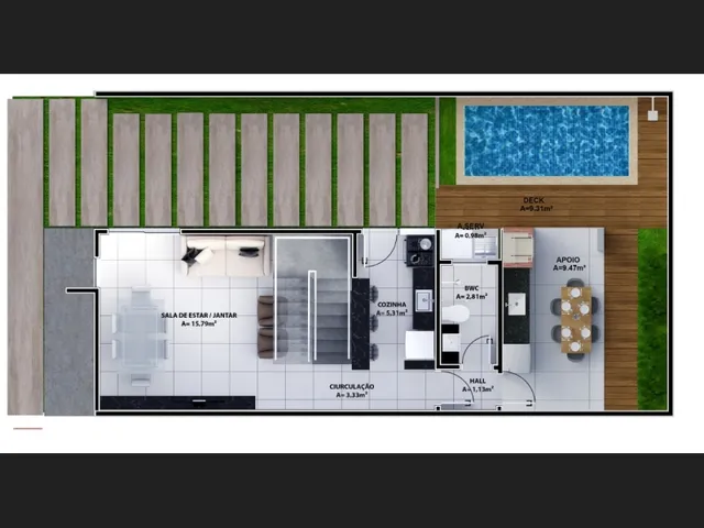 Imagem 2: Vila Parati - Casa com 03 Suítes