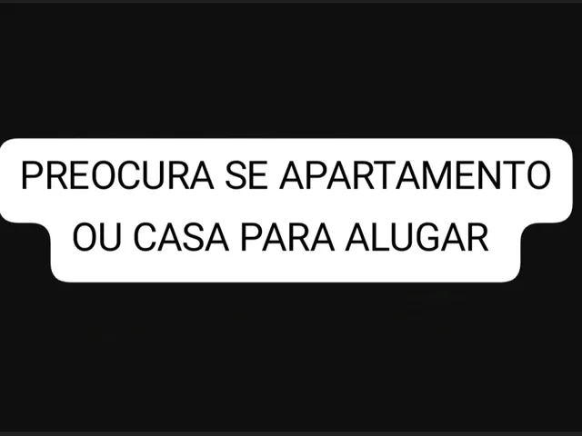 Imagem: Preciso de Apartamento Ou Casa Alugando