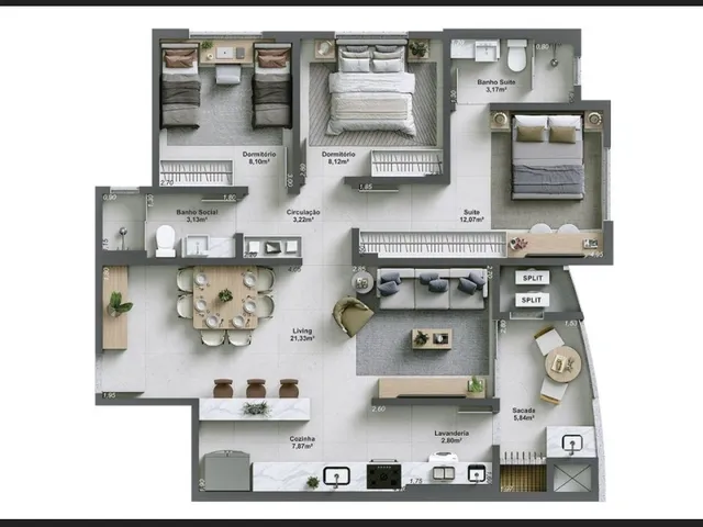 Imagem 6: Apartamento a Venda no Centro de Içara Pianezze