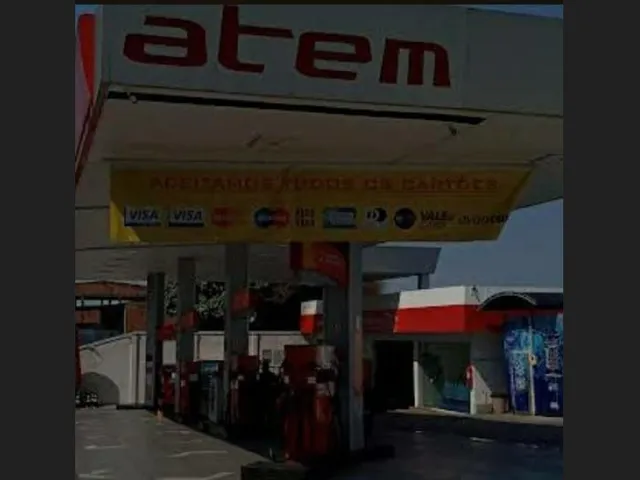 Imagem: Posto de Gasolina (Novo) Bandeira Branca