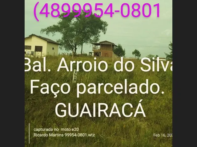 Imagem: Terreno a Venda Arroio do Silva