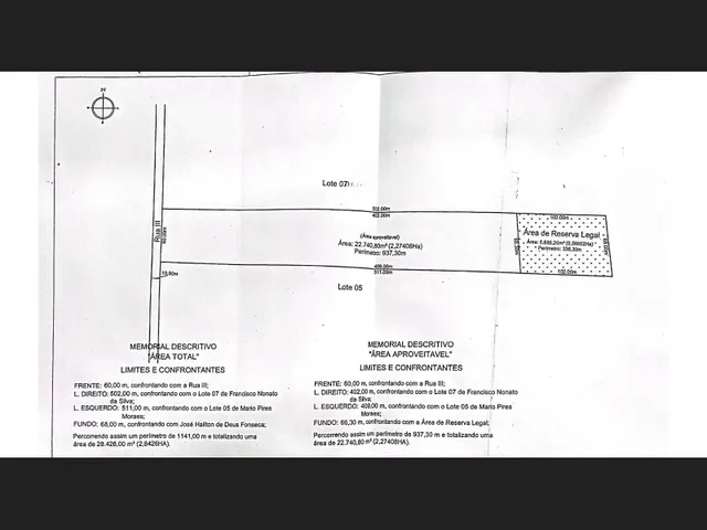 Imagem 6: Terreno de 3 Ha Perto do Aldebaram Leste