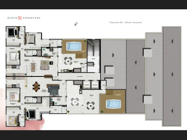 Imagem 5: Le Blanc Centro Criciúma Apartamento Venda