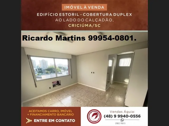Imagem 6: Cobertura a Venda no Centro de Criciuma Estoril