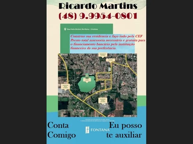 Imagem: Loteamento Celeste Ronchi Bairro Rio Maina