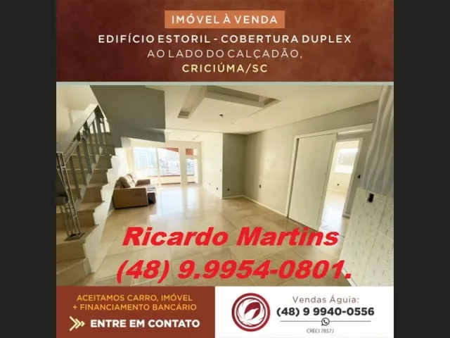 Imagem 3: Cobertura a Venda no Centro de Criciúma Estoril