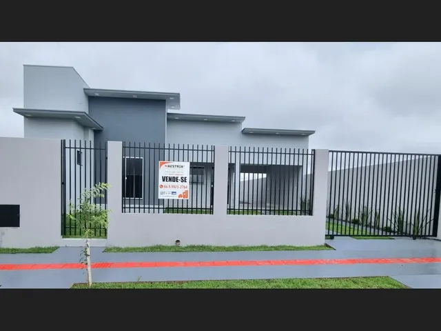 Imagem 1: Casa Nova, Aceita Terreno Quitado Ou Agio Como Parte do Pagamento- Sorriso Mt--R$500Mil