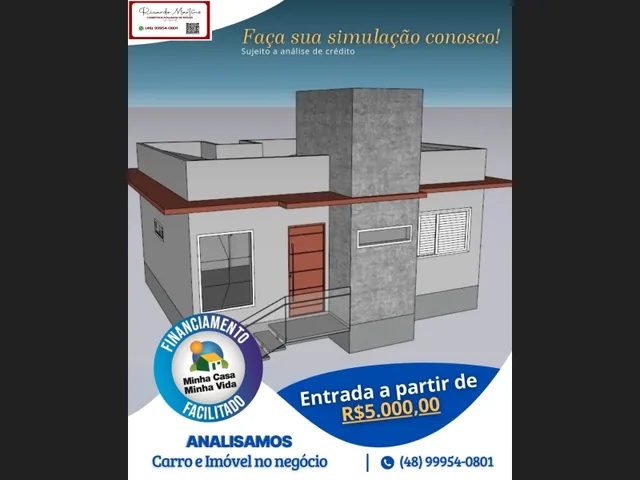 Imagem 1: Casa de Alvenaria Rio Maina Loteamento Gentile Criciúma