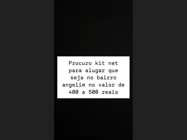 Imagem: Kit Net para Alugar