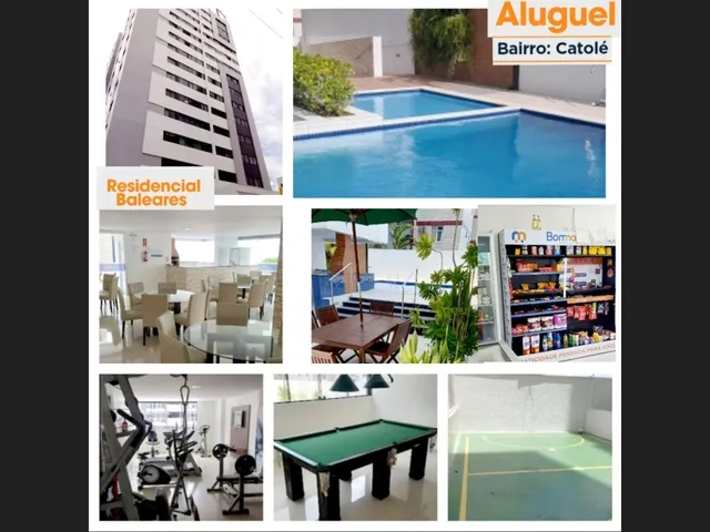 Imagem 1: Aluga-Se Apartamento, no Catolé, Residence Baleares