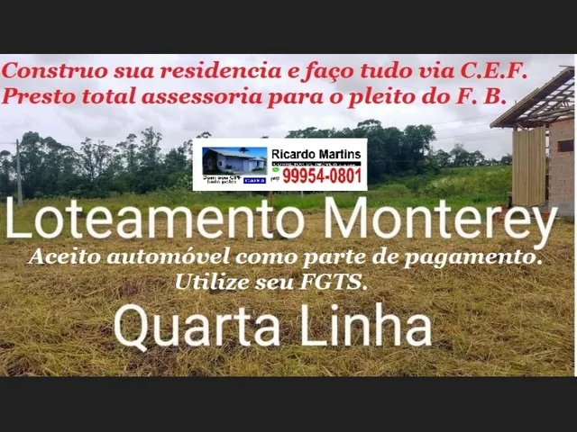 Imagem: Terreno a Venda Quarta Linha Monterey