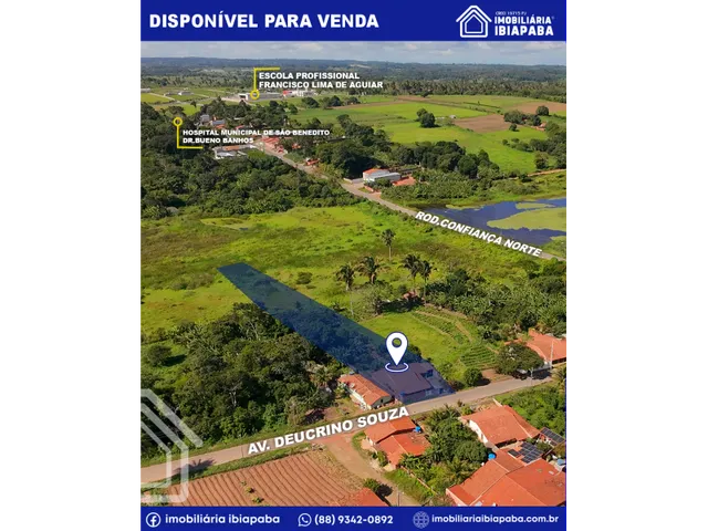 Imagem 3: Excelente Chácara Disponível para Venda com Apenas 2 Km do Centro de São Benedito