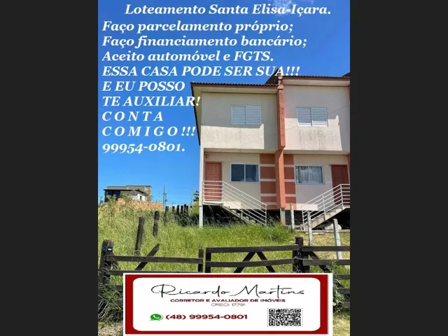 Imagem: Casa a Venda Içara Loteamento santa Elisa