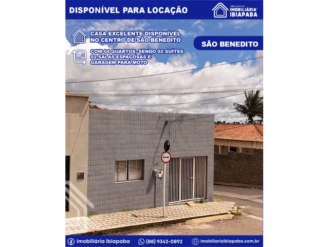 Imagem: Casa Imperdível para Locação no Centro