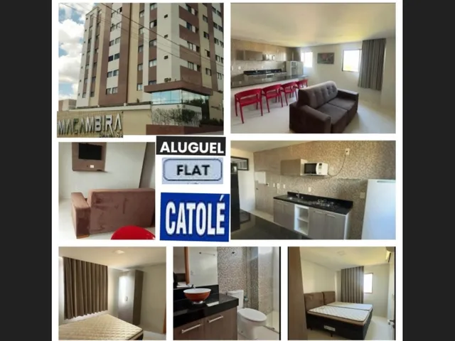 Imagem 1: Aluga-Se Flat, 2 Quartos, Mobiliado, no Macambira Home Service