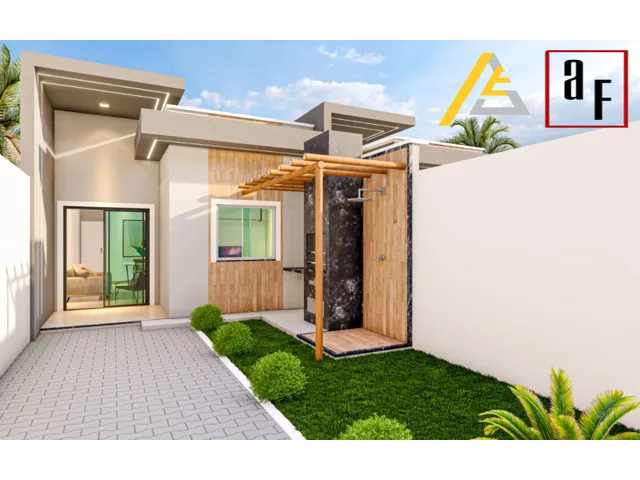 Imagem 1: Casa Plana em Construção Jd Icaraí - Negociação Flexível