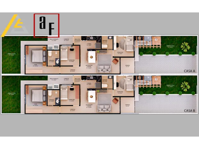 Imagem 4: Casa Plana em Construção Jd Icaraí - Negociação Flexível