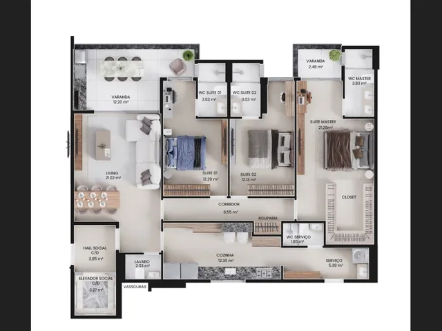 Imagem 4: Vendo Apartamento na Planta na Península