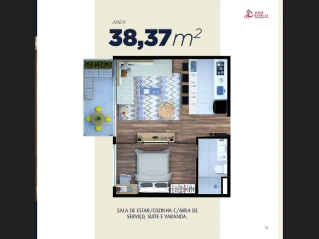 Imagem 7: Vendo Flats / Studios na Planta