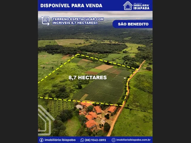 Imagem: Terreno de 8.7H Próximo a Ce 187 Excelente
