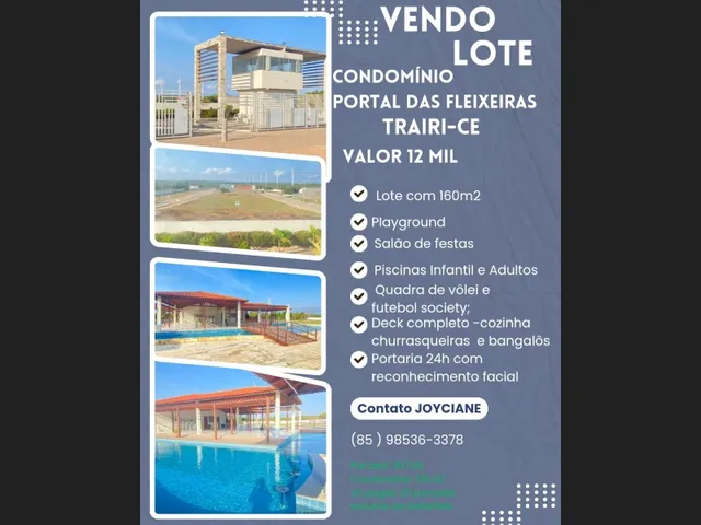 Imagem: Terreno Barato em Condomínio com Piscina
