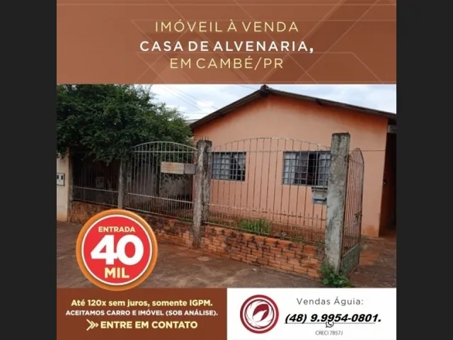 Imagem: Casa a Venda Cambé Paraná