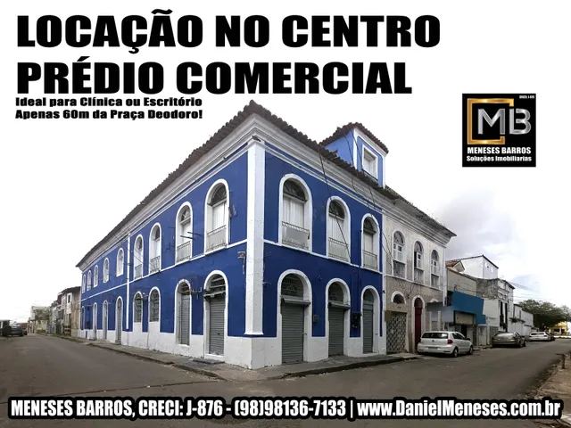 Imagem 1: Prédio Comercial para Locação no Centro de São Luís - 246M²