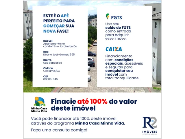 Imagem 6: Apartamento Condomínio Fechado - Criciúma/Sc