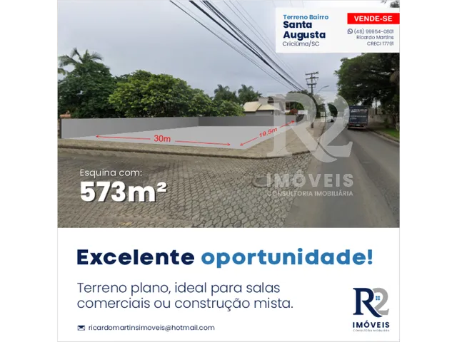 Imagem 1: Terreno Comercial a Venda Próximo a Unesc - Criciúma/Sc