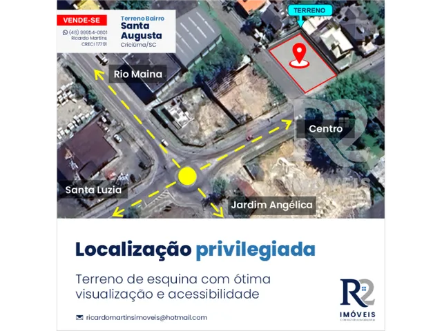Imagem 2: Terreno Comercial a Venda Próximo a Unesc - Criciúma/Sc