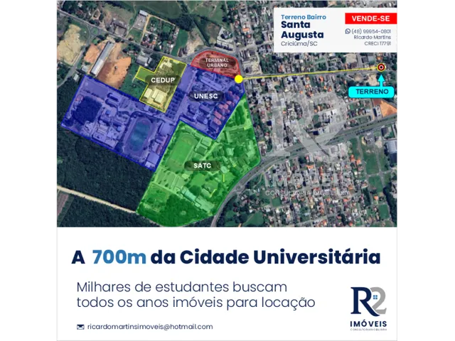 Imagem 4: Terreno Comercial a Venda Próximo a Unesc - Criciúma/Sc