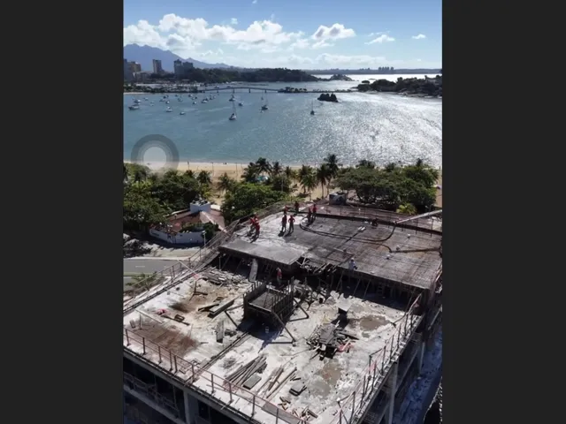 Imagem 5: Vista Área do Cyan Ocea Front