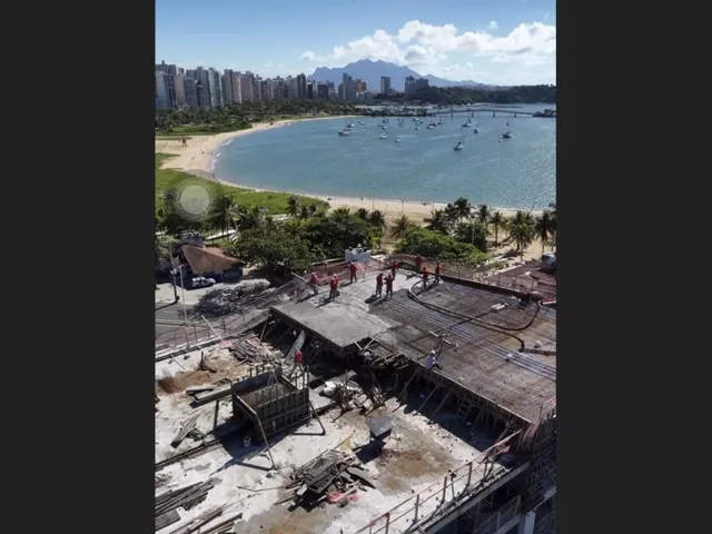 Imagem 15: Vista Área do Cyan Ocea Front