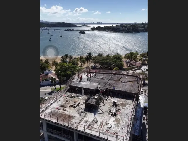 Imagem 2: Vista Área do Cyan Ocea Front