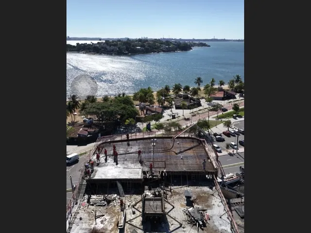 Imagem 13: Vista Área do Cyan Ocea Front