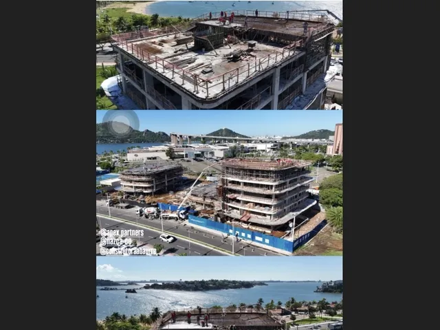 Imagem 3: Vista Área do Cyan Ocea Front