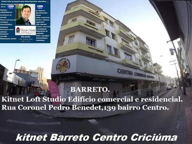 Imagem: Barreto Centro Criciúma Kitnet Loft Studio