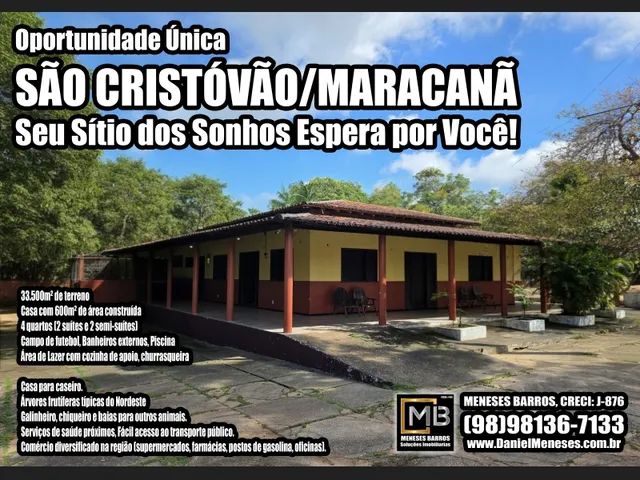 Imagem: Paraíso Rural em São Cristóvão Seu