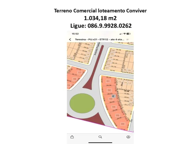 Imagem: Terreno Comercial Loteamento Conviver