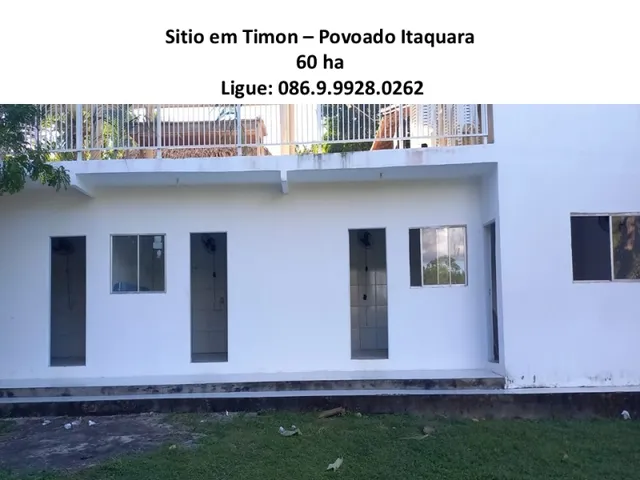 Imagem 14: Sitio em Timon - Povoado Itaquara
